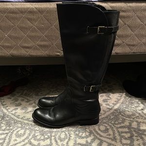 Naturalizer leather knee high boots